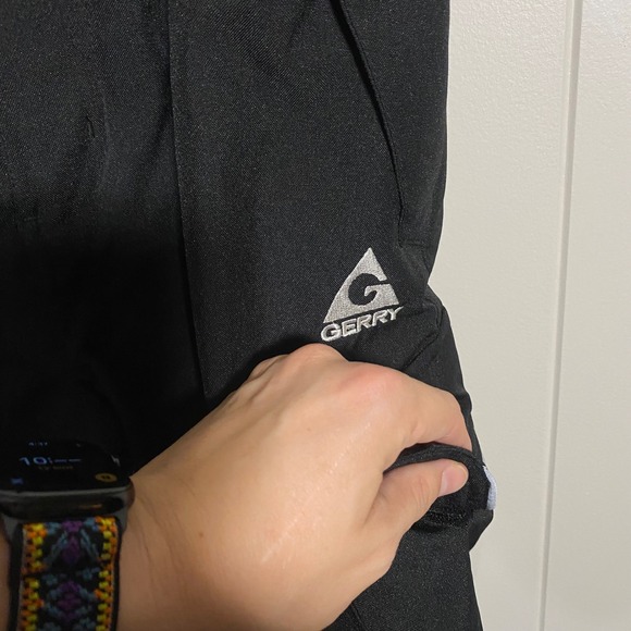 Gerry Ski Snow Bib Pants Black Insulated Waterproof Youth Size M 10-12 - Picture 7 of 16